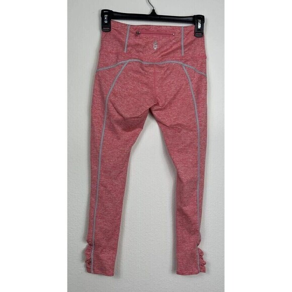 Free People Movement You're A Peach Coral Leggings Size XS (0/2) - Picture 2 of 11
